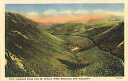 Crawford Notch, Mt. Willard White Mountains, NH Postcard Postcard