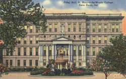 Foley Hall, St. Mary-of-the Woods College Postcard