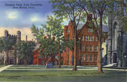 Campus View, Yale University New Haven, CT Postcard Postcard