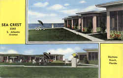 Sea Crest, 3245 S. Atlantic Avenue Postcard