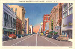South Salina Street Looking North Syracuse, NY Postcard Postcard