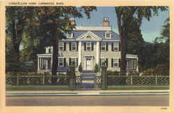 Longfellow Home Postcard