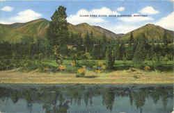 Clark Fork River Alberton, MT Postcard Postcard