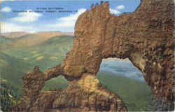 Flying Buttress Gallatin National Forest, MT Postcard Postcard