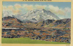 Mt. McKinley Mt. Mc Kinley, AK Postcard Postcard