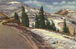 Timberline In The Rockies Loveland Pass, CO Postcard Postcard
