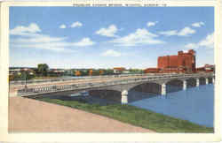 Douglas Avenue Bridge Wichita, KS Postcard Postcard