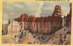 The Cathedral Bryce Canyon National Park, UT Postcard Postcard