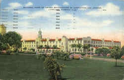 National Home of United Brotherhood of Carpenters And Joiners Postcard