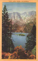 Lake Tahoe California Postcard Postcard