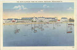 The White Elephant From The Harbor Nantucket, MA Postcard Postcard