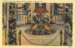 Crypt Of John Paul Jones In Naval Academy Annapolis, MD Postcard Postcard