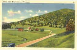 Ames Hill Brattleboro, VT Postcard Postcard