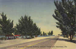 Courtney Campbell Parkway between Tampa and Clearwater Postcard
