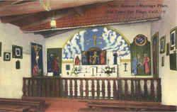 Chapel, Ramona's Marriage Place, Old Town Postcard