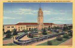 Administration Building, U.S. Naval Air Station, North Island Postcard