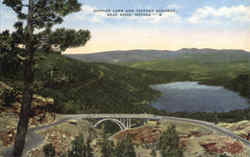 Donner Lake and Victory Highway Postcard