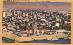 New $1,500,000 Civic Center San Diego, CA Postcard Postcard