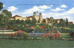 U. S. Naval Hospital, Balboa Park Postcard