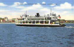 San Diego and Coronado Ferry Postcard