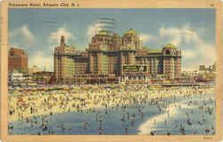 Traymore Hotel Atlantic City, NJ Postcard Postcard