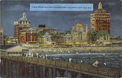 View from Million Dollar Pier Postcard