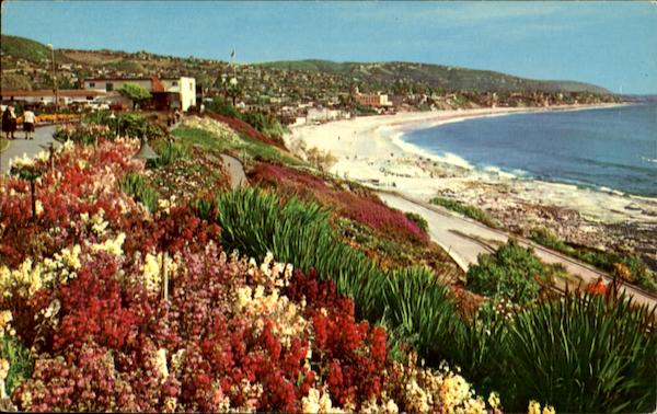 Beautiful Shoreline In Southern California Scenic