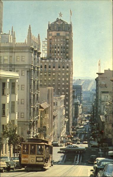 The Powell Street Cable Car San Francisco California