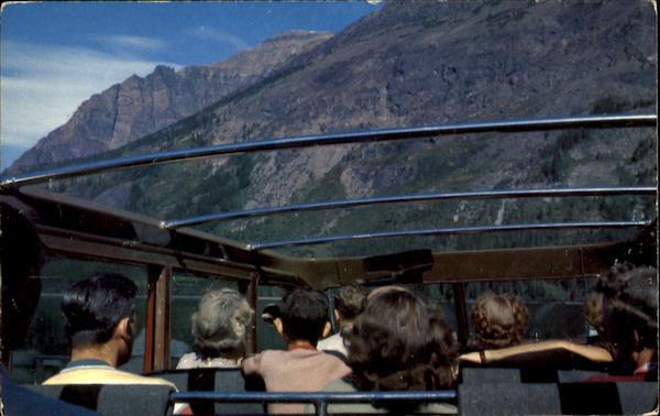 Rising Wolf Mountain Montana Glacier National Park