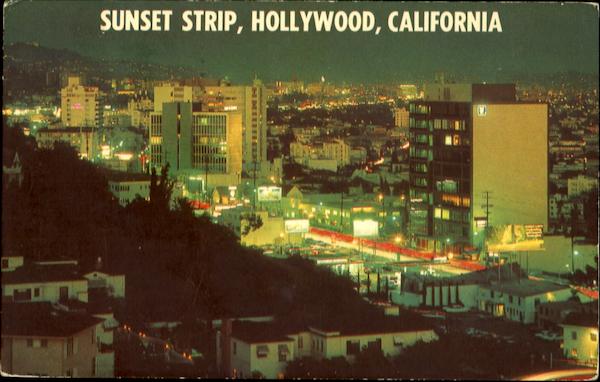 Sunset Strip Hollywood California