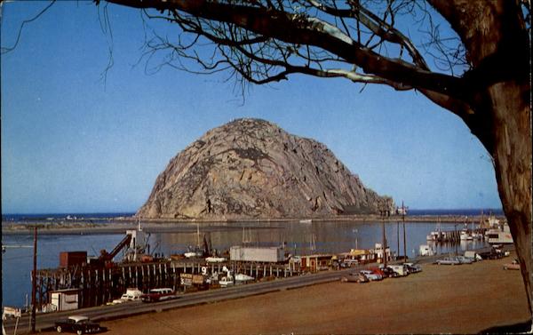 Morro Rock And Morro Bay Harbor California
