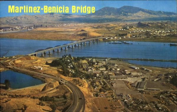 Martinez-Benicia Bridge Scenic California