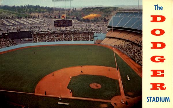 The Dodger Stadium Los Angeles California