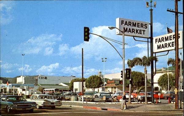 Greetings From World Famous Farmers Market Los Angeles California