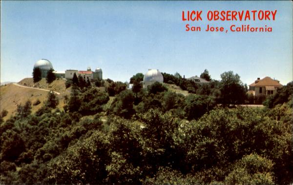 Lick Observatory San Jose California