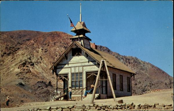School House In Calico Ghost Town Buena Park California