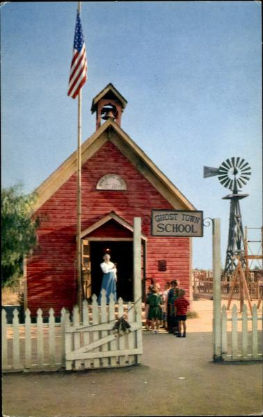The Little Red School House California Knott's Berry Farm