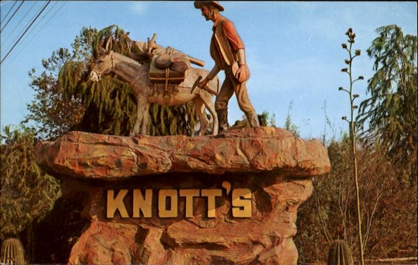 Greetings From Knott's Berry Farm And Ghost Town Buena Park California