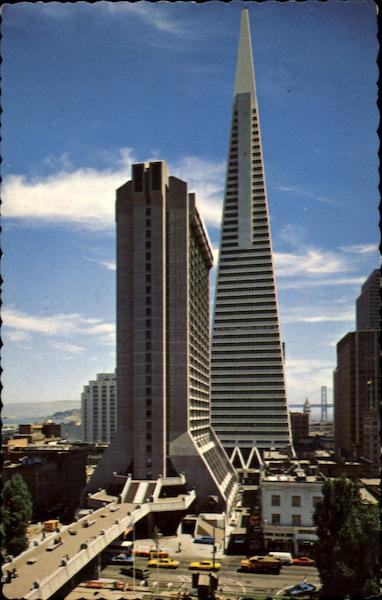 Holiday Inn And Transamerica Building San Francisco California