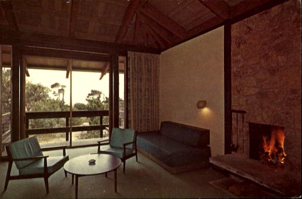 Interior Of One Of The Units In Windward, Asilomar State Beach Pacific Grove California