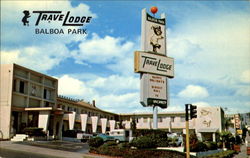 Trave Lodge, Balboa Park 840 Ash Street Postcard