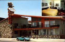 Hollywood Downtowner Motel, 5601 Hollywood Boulevard Postcard