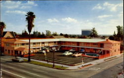 Trave Lodge, 7370 Sunset Blvd. Postcard