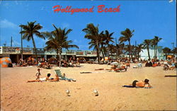 Hollywood Beach California Postcard Postcard