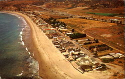 Malibu Beach Movie Colony California Postcard Postcard