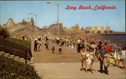 Long Beach California Postcard Postcard