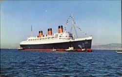 Queen Mary Postcard