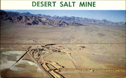 Desert Salt Mine Postcard