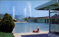 Pacheteau's Original Calistoga Hot Springs California Postcard Postcard