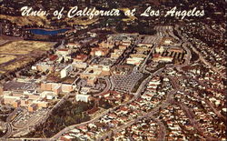 Aerial View Of University Of California Postcard